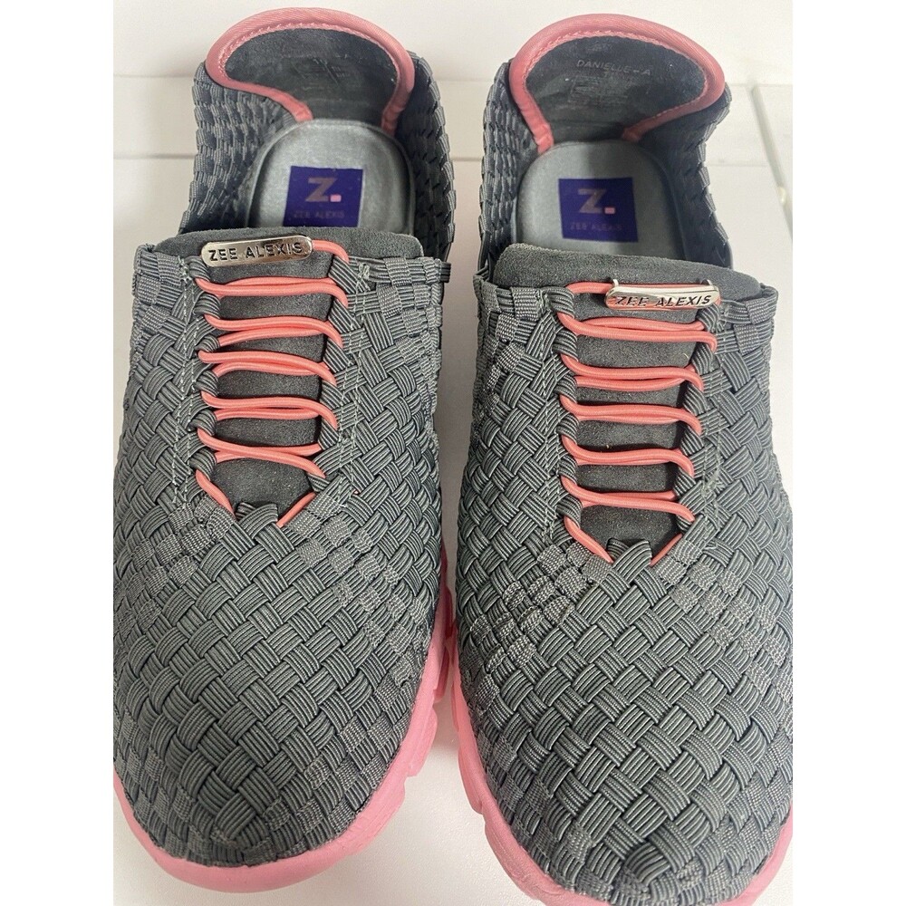 ZEE ALEXIS Women's Danielle Charcoal Melon Sneakers US 10 - Picture 16 of 16